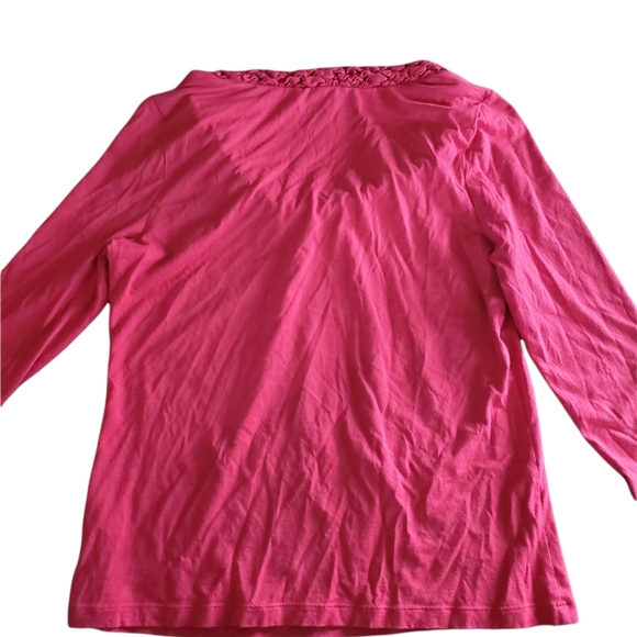 Talbots 3/4 Length Sleeves Top - Picture 2 of 4